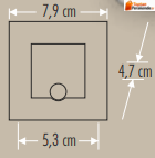 Cata CT-5183 1.5w Radar Sensörlü Fotoselli Koridor Armatürü Günışığı